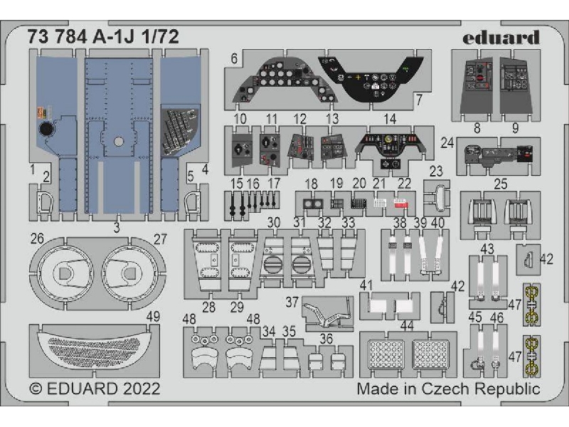 A-1J 1/72 - HOBBY 2000 - image 1