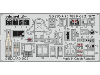 P-39Q 1/72 - ARMA HOBBY - image 1