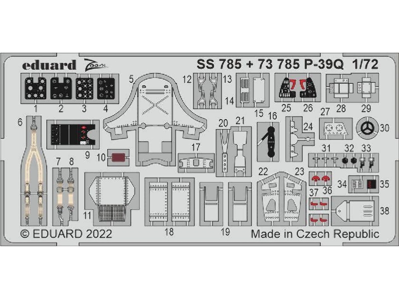 P-39Q 1/72 - ARMA HOBBY - image 1