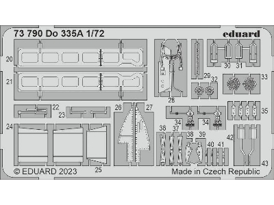 Do 335A 1/72 - HOBBY 2000 - image 2