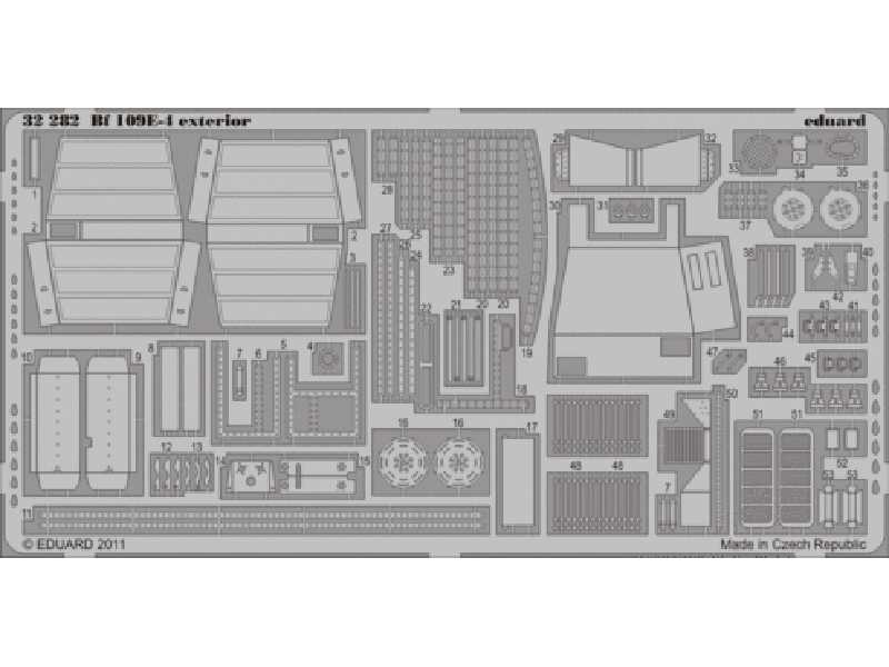 Bf 109E-4 exterior 1/32 - Dragon - image 1