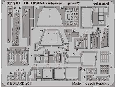 Bf 109E-4 interior S. A. 1/32 - Dragon - image 3