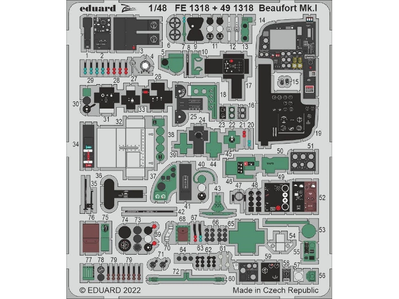 Beaufort Mk. I 1/48 - ICM - image 1