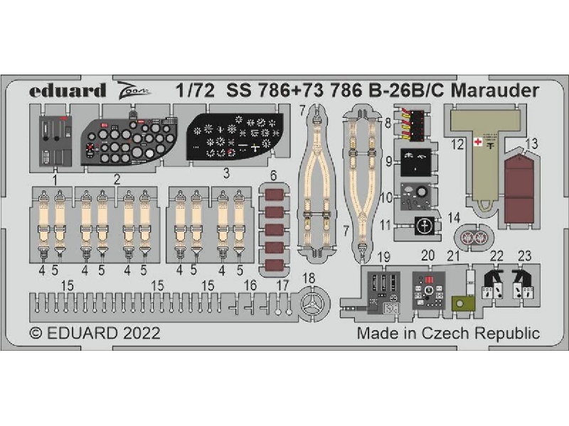 B-26B/ C Marauder 1/72 - HOBBY 2000 - image 1