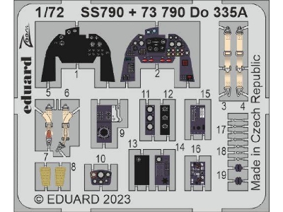 Do 335A 1/72 - HOBBY 2000 - image 1