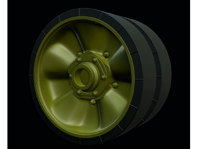 Early Cast Wheels For T-34 Tanks - image 2
