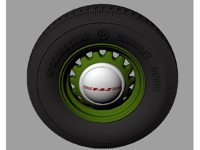 Gaz M1 Road Wheels (Jaroslavskij Zavod) - image 2