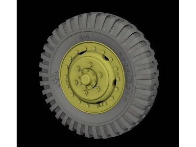 Front Road Wheels For M3 "half Track" (Goodyear) - image 1