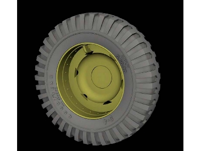 Front Road Wheels For M3 "half Track" (Goodyear) - image 2