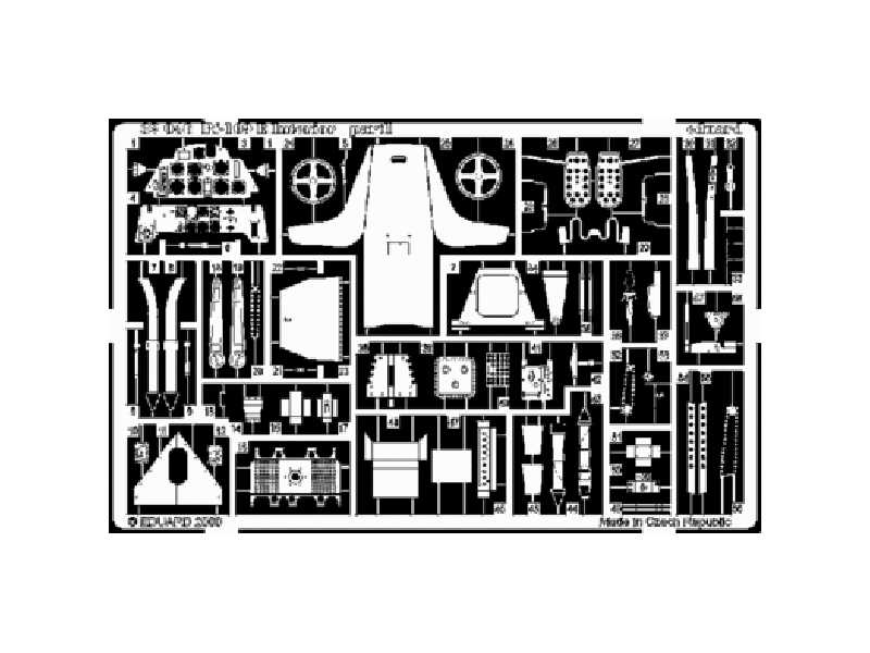 Bf 109E interior 1/32 - Hasegawa - image 1