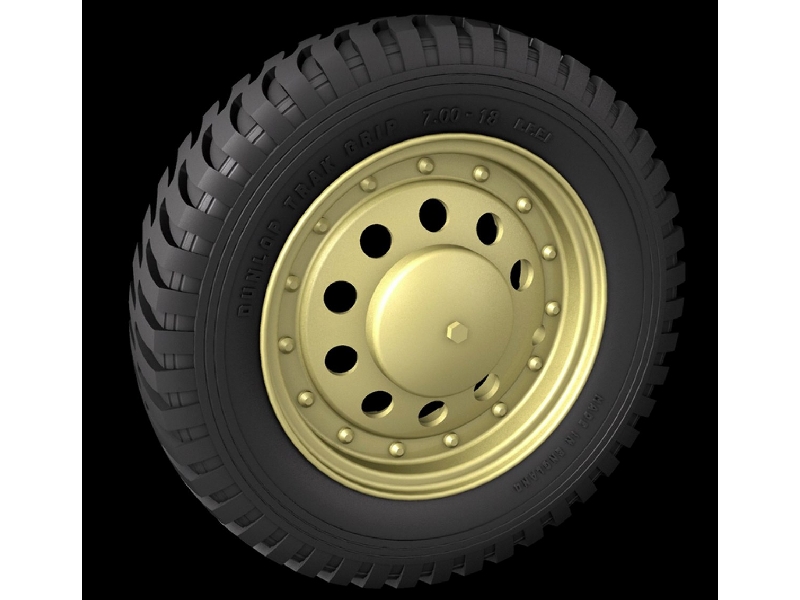 Scout Car "dingo" Road Wheels (Firestone) - image 1