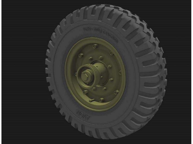 Fordson Wot 6 Road Wheels (Avon) - image 1