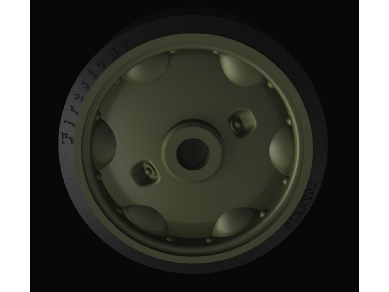 M4 "sherman" Road Wheels Pattern No6 - image 1