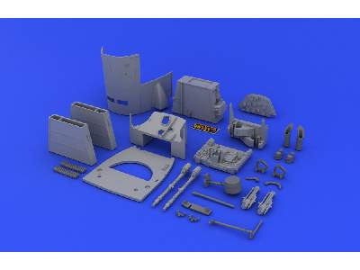 Bf 109E MG 17 mount 1/32 - Eduard - image 8