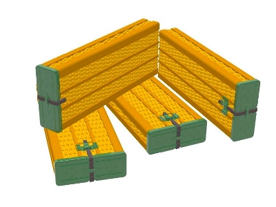Willow Ammo Containers For 88mm Flak/Kwk36 Early Pattern (6pcs) - image 2
