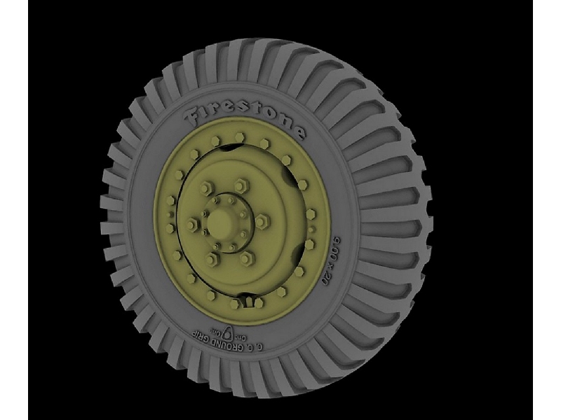 M8 "greyhound" Road Wheels Firestone - image 1