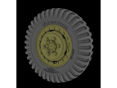 M8 "greyhound" Road Wheels Firestone - image 2