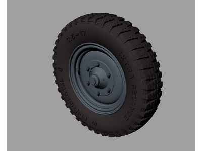 Kfz 70 Krupp "protze" Road Wheels Gelande - image 1