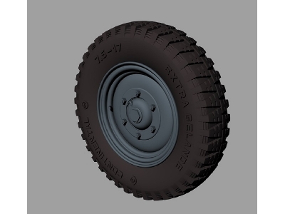 Kfz 70 Krupp "protze" Road Wheels Gelande - image 2