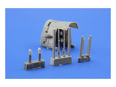 Bf 109E MG 17 mount 1/32 - Eduard - image 13