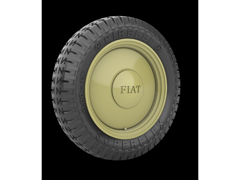 Fiat 508 Road Wheels (Crosscountry) - image 1