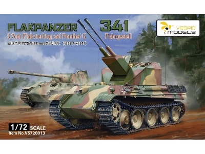 Flakpanzer 341 3.7 Cm Flakvierling Auf Panther G - image 1