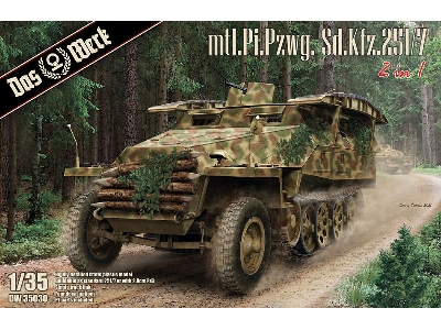 Mtl.Pi.Pzwg. Sd.Kfz.251/7 (2 In 1) - image 1