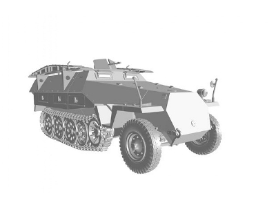 Mtl.Pi.Pzwg. Sd.Kfz.251/7 (2 In 1) - image 7