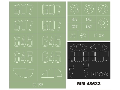 H-75 Hawk Clear Prop Models Cp4803 - image 1