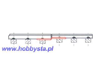 A-Gleis - Laczniki szynowe wyrownujace roznice poziomow- 6 sztuk - image 1