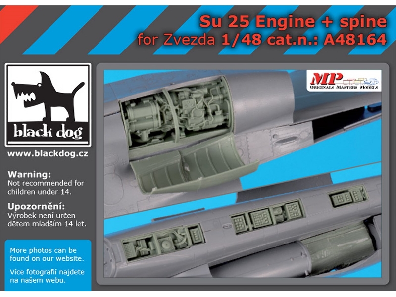 Su 25 Engine + Spine For Zvezda - image 1