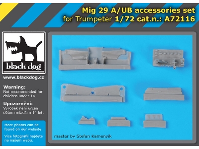 Mig 29 A/Ub Accessories Set For Trumpeter - image 1