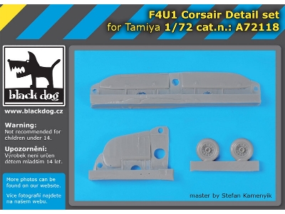 F4u1 Corsair Detail Set For Tamiya - image 1