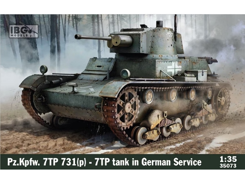 Pz.Kpfw. 7TP 731(p) - 7TP Tank in German Service - image 1