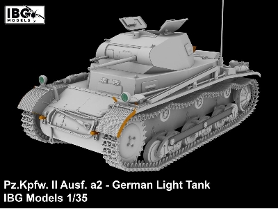 Pz. II Ausf. a2 German Light Tank - image 2