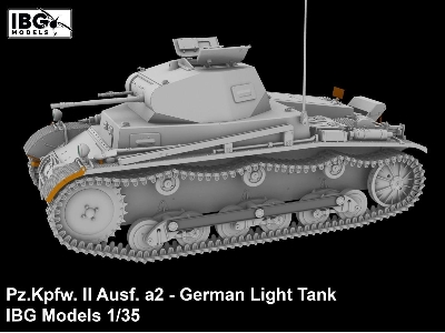 Pz. II Ausf. a2 German Light Tank - image 3