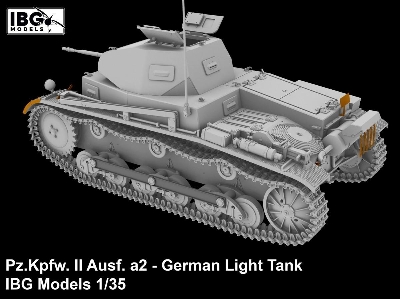Pz. II Ausf. a2 German Light Tank - image 4