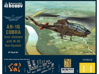 Ah-1g Cobra Over Vietnam With M-35 Gun System Hi-tech - image 1