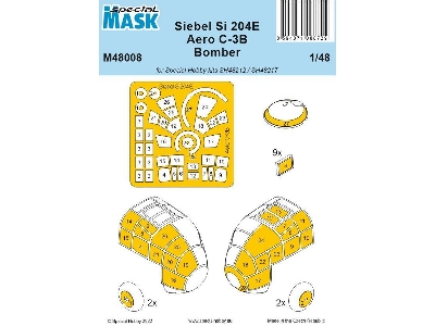 Siebel Si 204e Aero C-3b Bomber (For Special Hobby Kits Sh48212 / Sh48217) - image 1