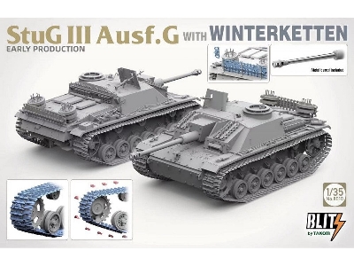 StuG.III Ausf.G early production with winter chains - image 2
