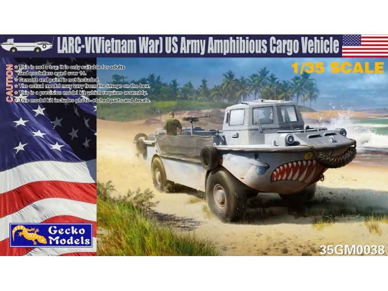 Larc-v Vietnam War Us Army Amphibious Cargo Vehicle - image 1