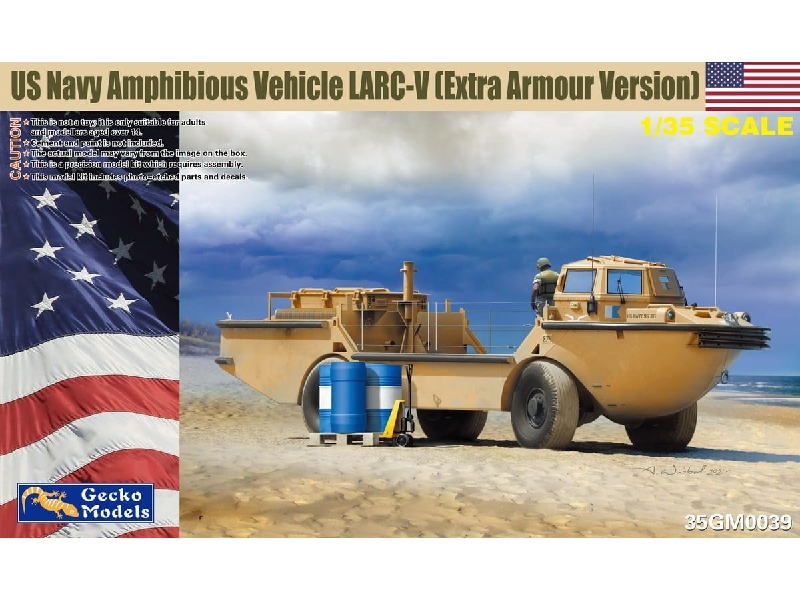 Us Navy Amphibious Vehicle Larc-v (Extra Armour Version) - image 1