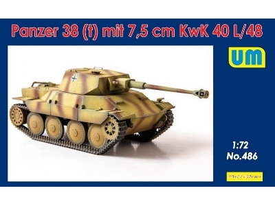 Panzer 38 (T) Mit 7,5 Cm Kwk 40 L/48 - image 1