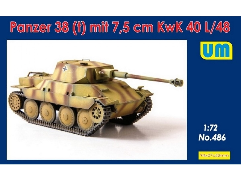 Panzer 38 (T) Mit 7,5 Cm Kwk 40 L/48 - image 1