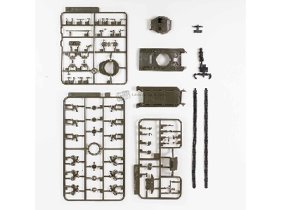 U.S. Sherman M4a1 (76) Tank - image 3