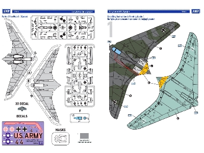 Early Horten H Ix V1 Project W/ Bmw 003j - image 4