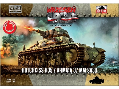 Hotchkiss H35 with a 37 mm SA38 gun - image 1