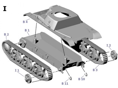 Hotchkiss H35 with a 37 mm SA38 gun - image 2