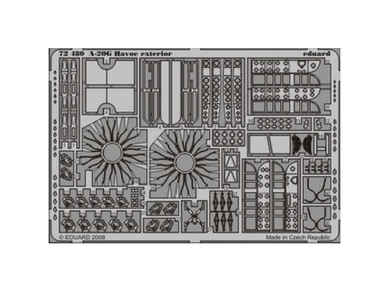 A-20G exterior 1/72 - CMK / MPM - image 1