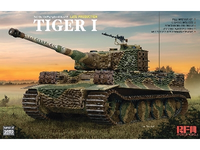Tiger I Late Production Zimmerit & Full Interior - image 1